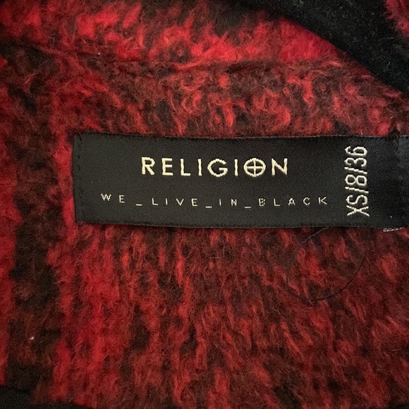 Religion plaid coat - Picture 4 of 5